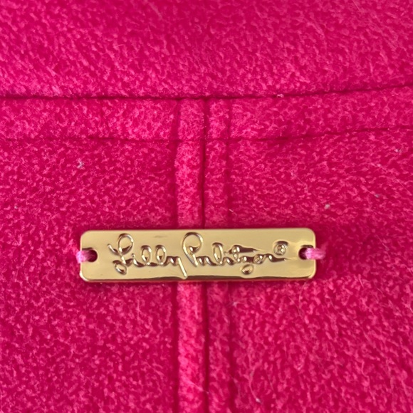 Lilly Pulitzer Grace Fleece Zip Up Jacket in Pink - Picture 3 of 7